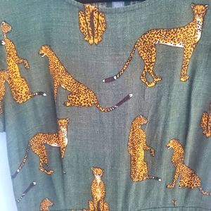 ModCloth Leopard Jumpsuit